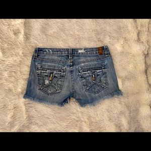 People’s Liberation cut-off shorts size 27